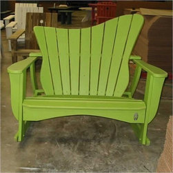 Wave Settee Rocker - Patio Furniture And Outdoor Furniture