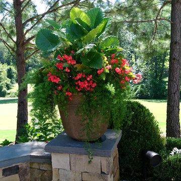 Raised Gardens, Urns, and Seasonal Plantings