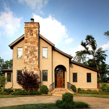 stone chimney