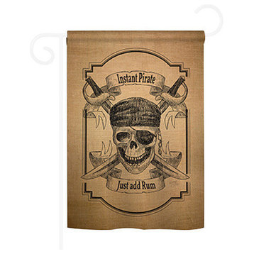 Pirate Instant Pirate 2-Sided Impression Garden Flag