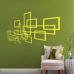 Geometric Slate Wall Decal - Wall Decals