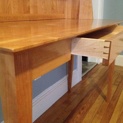 Cherry Desk with Shelves - Desks & Writing Bureaus