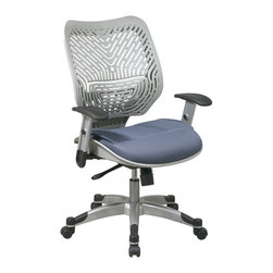 Blue Mist Back Managers Office Chair - Office Chairs