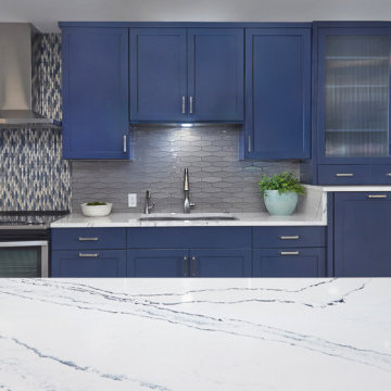 Sam Hughes Blue Kitchen