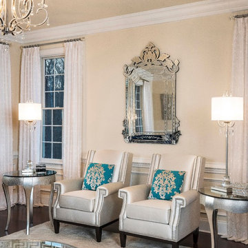 Sapphire Glam Living Room
