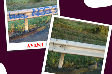 Nettoyage anti-graffiti