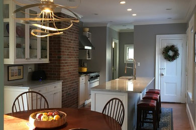 Kitchen - eclectic kitchen idea in Boston