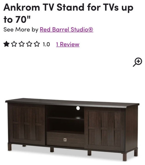 what height tv stand?