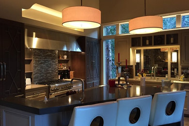 Kitchen - modern kitchen idea in Other