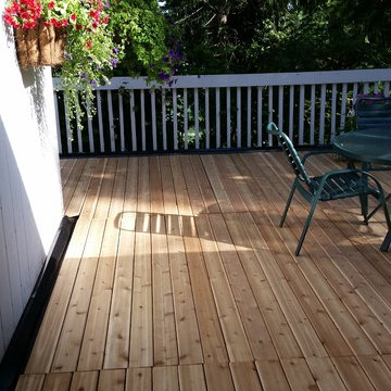 5/4x5" Western Red Cedar Roof Top Deck