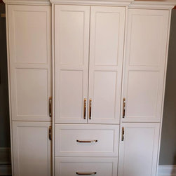 Verona Shaker | Matte White Cabinet Doors - Kitchen Cabinetry