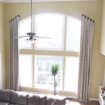 Custom Window Treatments - Two Story