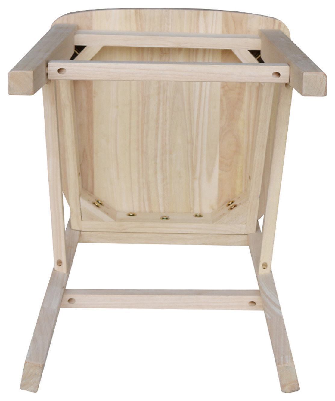 Mission Stool Mission Stool, 24 Inch - Transitional - Bar Stools And Counter Stools ...