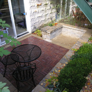 Lincoln Park patio & sandbox