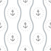 Anchors Away Wallpaper, Sail, 25"x4.5'