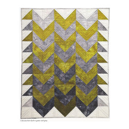 Modern Quilts - Gray Knit Quilt - Quilts And Quilt Sets