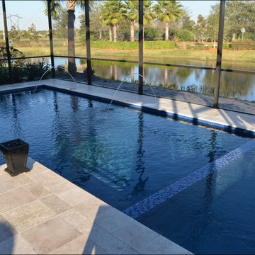 Travertine Swimming Pool