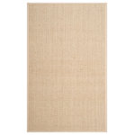Safavieh - Safavieh Natural Fiber Collection NF114 Rug, Natural/Beige, 8' X 10' - The Natural Fiber Rug Collection features an extensive selection of jute rugs, sisal rugs and other eco-friendly rugs made from innately soft and durable natural fiber yarns. Subtle, organic patterns are created by a dense sisal weave and accentuated in engaging colors and craft-inspired textures. Many designs made with non-slip or cotton backing for cushioned support.