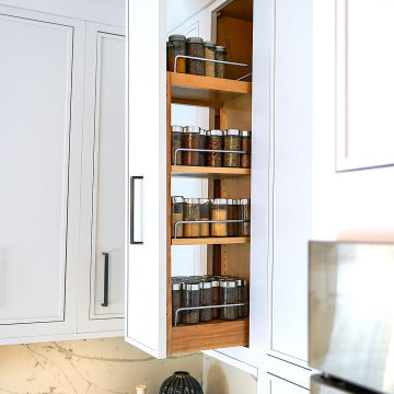 Showplace Inset Aspen in White II and Iron Ore