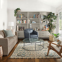 living room N&B