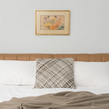 California Minimalism Primary Bedroom + Bath