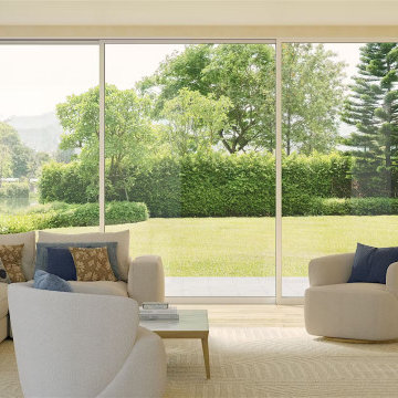 The NanaWall MultiSlide: NW 630 Slim Aluminum Framed MultiSlide Glass Door