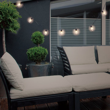 Novogratz x Globe Bristol 10-Light 10 ft. Indoor/Outdoor Plug-In String Light, D