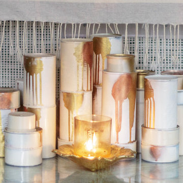 Enchanting Accents Dress Up a Brooklyn Studio for Halloween