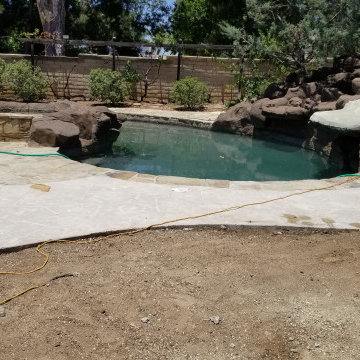 Swimming Pool Hardscape Renovation
