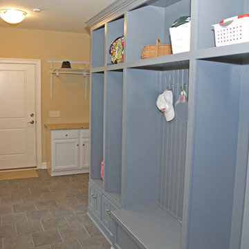 Custom built lockers