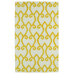Kaleen - Kaleen Glam Collection Rug, 2'6"x8' - The Glam collection puts the fab in fabulous! No matter if your decorating style is simplistic casual living or Hollywood chic, this collection has something for everyone! New and innovative techniques for a flatweave rug, this collection features beautiful ombre colorations and trendy geometric prints. Each rug is handmade in India of 100% wool and is 100% reversible for years of enjoyment and durability.