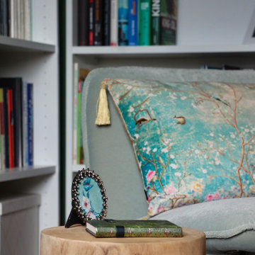 Arbeitszimmer und Lesezimmer in einem - Neugestaltung