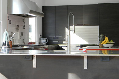 Kitchen - modern kitchen idea in Boston