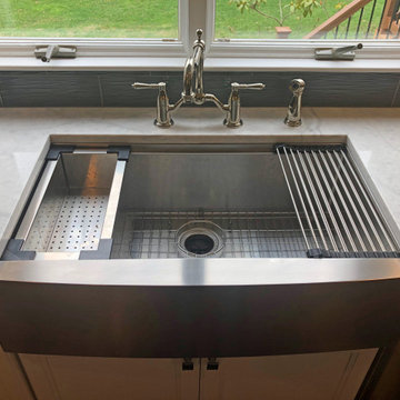 Two-Tone Kitchen Design in Bowie