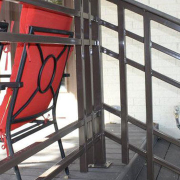 Custom Wrought Iron Stairway