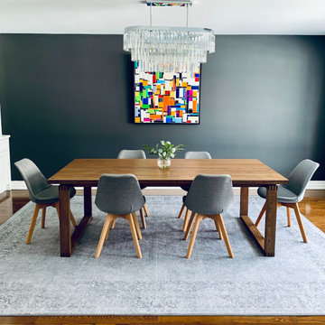Stained Oak Table Build
