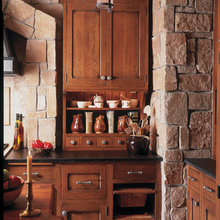 distressed cabinets