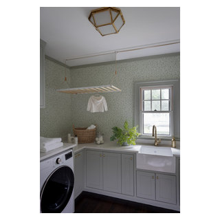 Cottage Farm Revival - Transitional - Laundry Room - Boston - by Sam ...