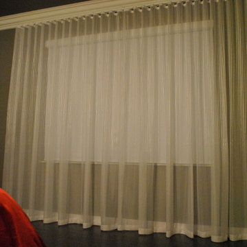 Lisa Miramar - Ripple Fold Stripe Drapes