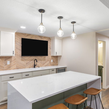 Traditional/Transitional Basement Finish Leawood, KS