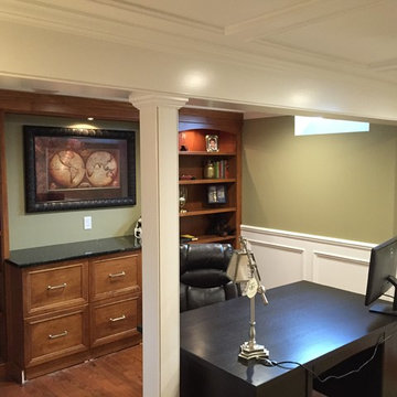 Smith Basement Office Build Out