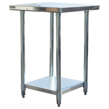 24"x24" Stainless Steel Work Table