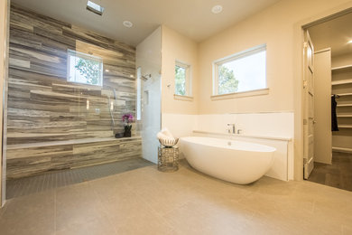 Bathroom - transitional bathroom idea in Austin