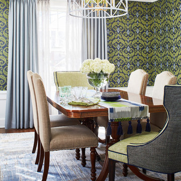 View of dining room (after)