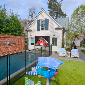 Pool and back porch viewing