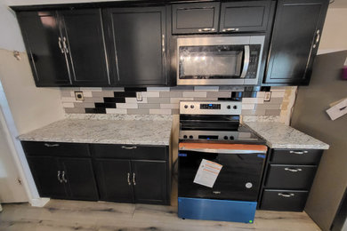 Example of a kitchen design in Other