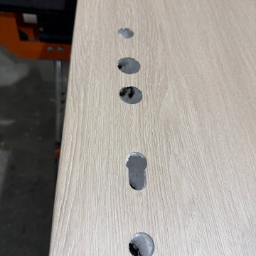 Ronex 1055 with custom interior film ZX165 (Oak)