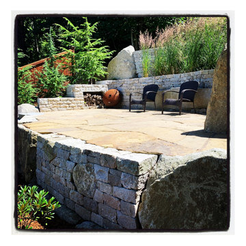 Bellingham, Wa- Dry Stone Landscape features