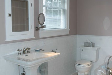 Elegant bathroom photo in Houston