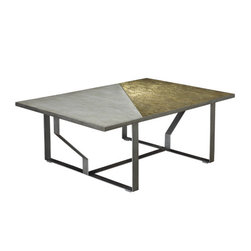 French Heritage - Torton Architectural Coffee Table - Coffee Tables